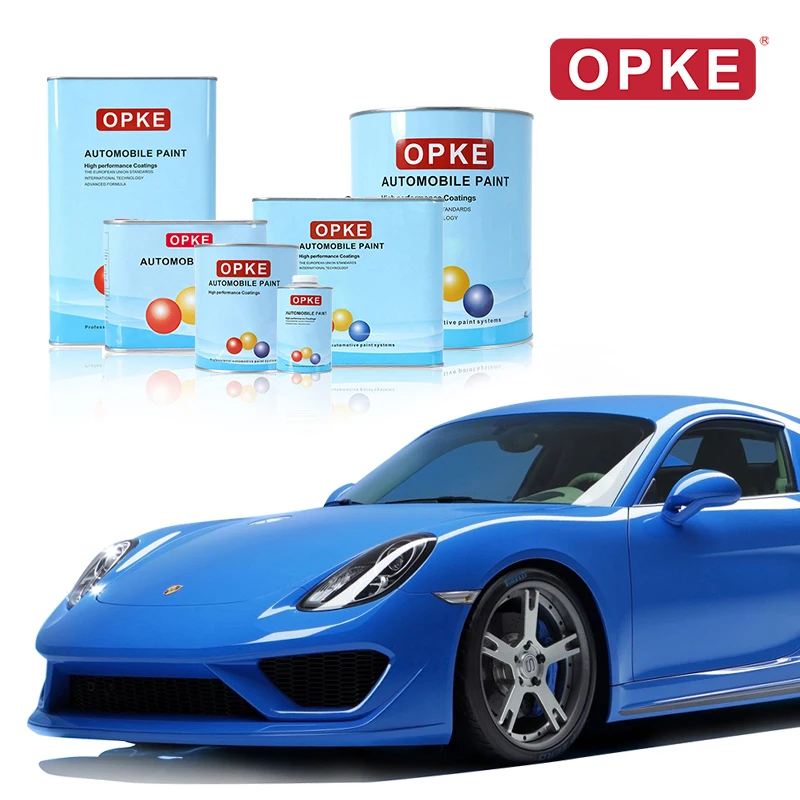 Car Paint OPKE 1K Basecoat K-504 4L*4 Factory Supply Wholesale Price