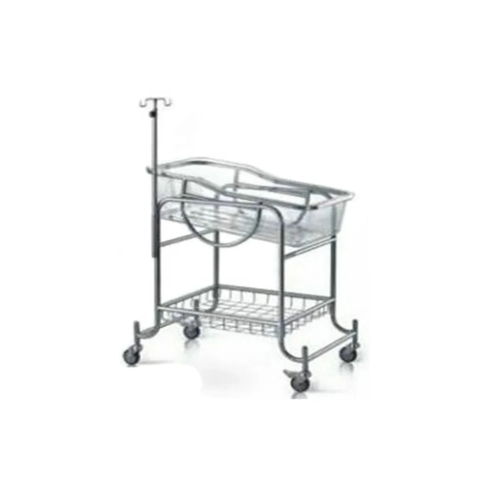 Высококачественная новая детская кроватка из нержавеющей стали для