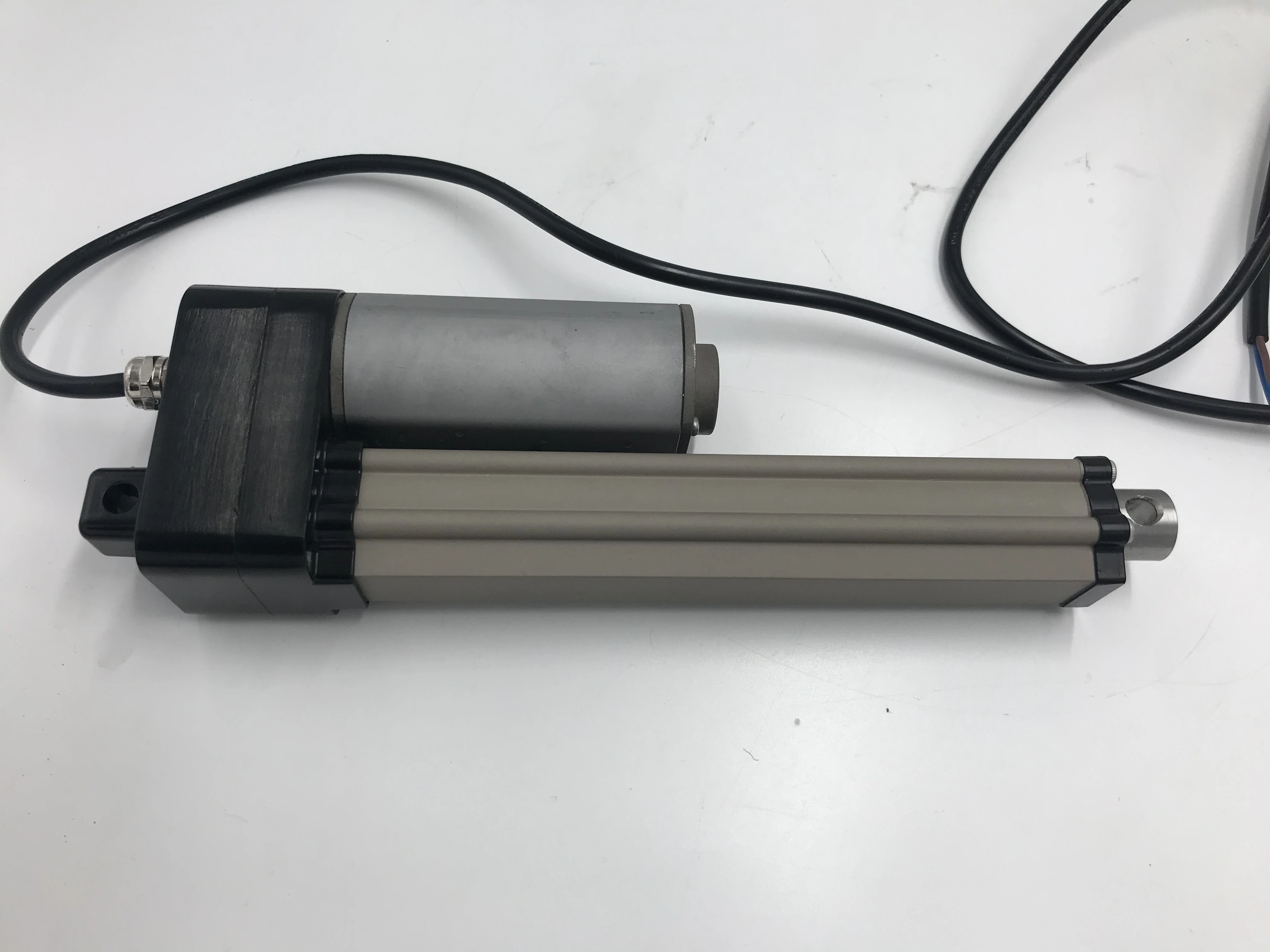 12V Waterproof 450 lbs 24 in Linear Actuator |IP68M/IP69K Protection for Industrial, Solar Usage | Brushed DC Electric Mot