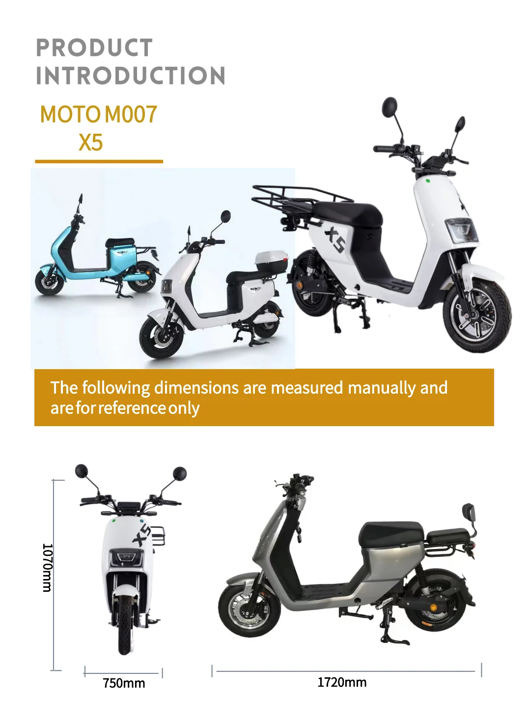 EEC Multi-function electric motorcycle High quality  powerful engine electric scooter Delivery truck Large capacity box