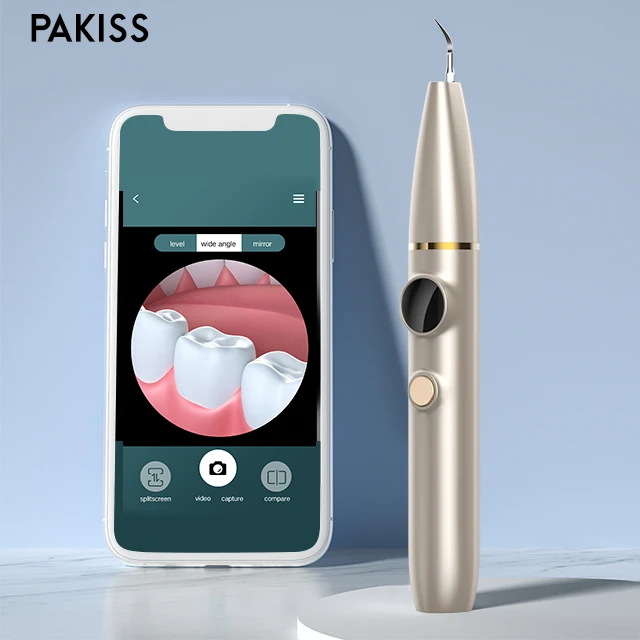 pakiss Dental Sonic Plaque Remove Dental Scaler Teeth Cleaner Tooth Calculus Tool Sonic ultrasonic tooth cleaner