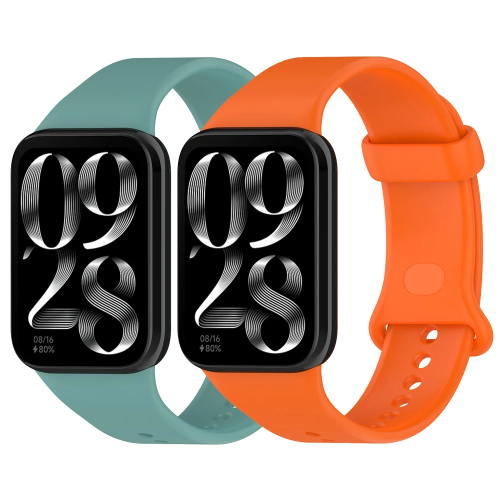 Новый Mi Smart Band 9 Pro силиконовый ремешок для Xiaomi 9/8 браслеты женщин и мужчин Redmi Watch 4/5 Браслеты