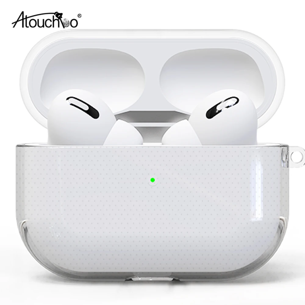 Простой Прозрачный чехол Atouchbo 2020 для Airpods