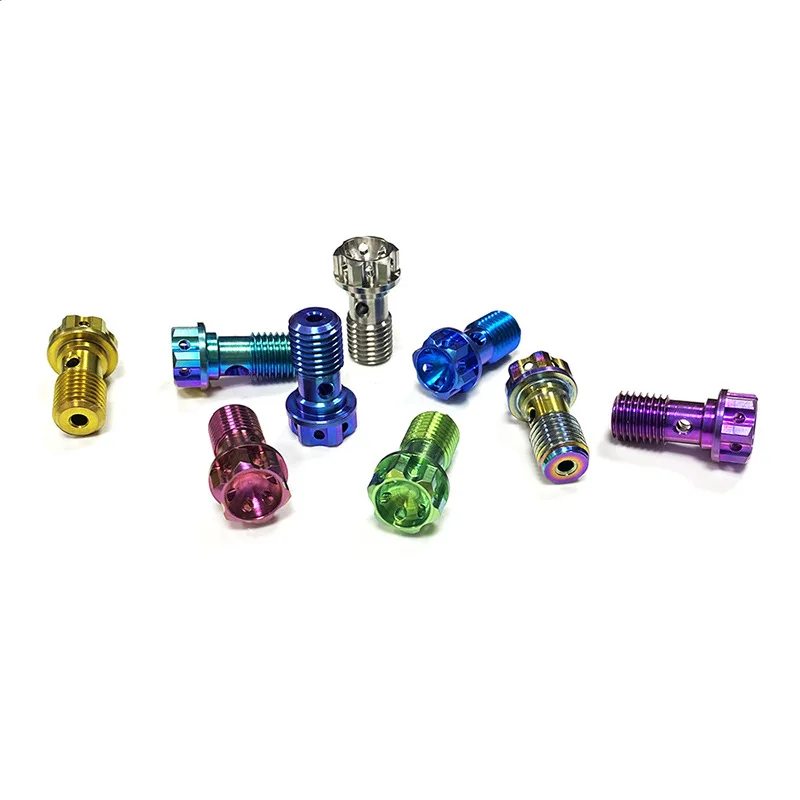 Wholesale Hexagon Hollow Flange Barel Nut And Bolt Carrier Group Ar15 Titanium Gr 5 High Tensile Alloy Nut & Bolt