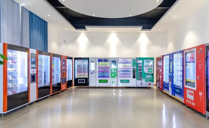 microwave food vending machine with automatic heating pizza meal vending machine for sale