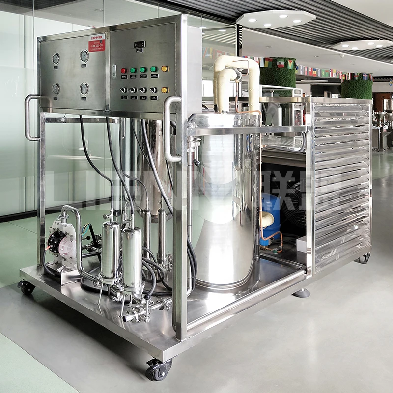LIENM Hot Selling High Quality Stainless Steel Raw Material Perfume Making Production Perfume Mixing Freezing Equipment