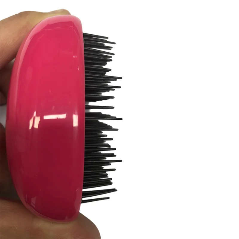 Wholesale Mini Colorful Free Sample Factory Cost Detangling Hair Brush Egg Kids Hair Brush