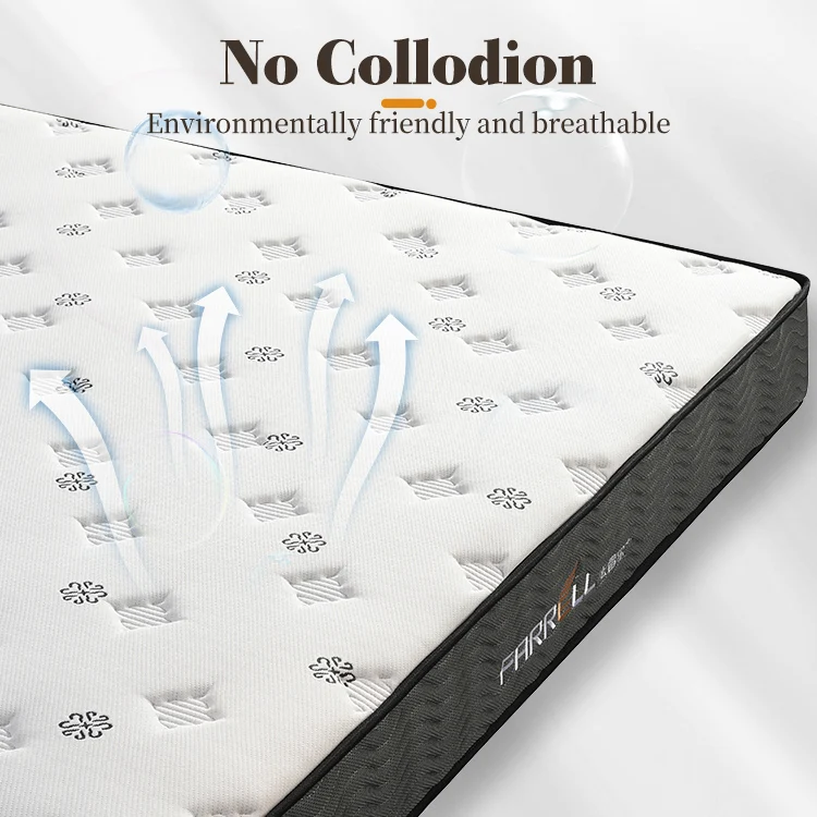 Hot Selling On Amazon Futon Folding Camping Waterbed Hotel Vacuum Compress Memory Foam Pocket Spring Mattress