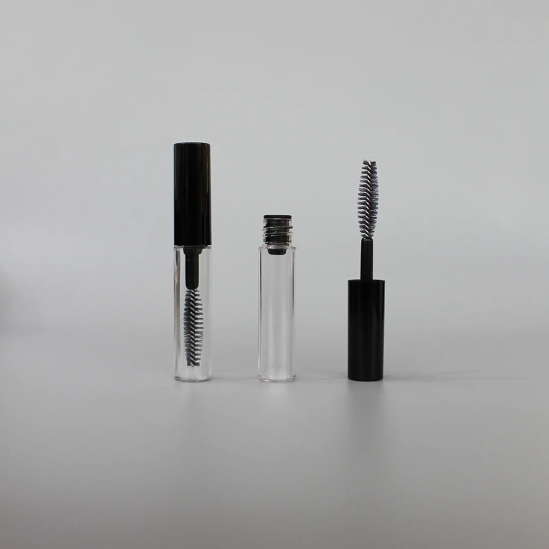 3ml Empty Mascara Tubes with Brush Cosmetic Packing Mini Sample Size Mascara Tube Eyelash Serum Tube Cap plastic Bottle