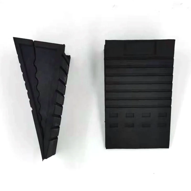 VIGFIT gym pair adjustable non-slip nature rubber ramp weightlifting squat wedge block