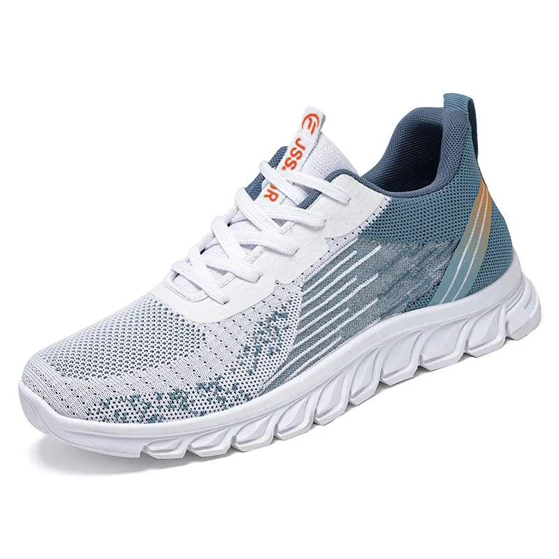 New Lace Up Running Fashion Anti Slip Breathable And Soft Bottom For Comfort Mens Shoes Casual Shoes