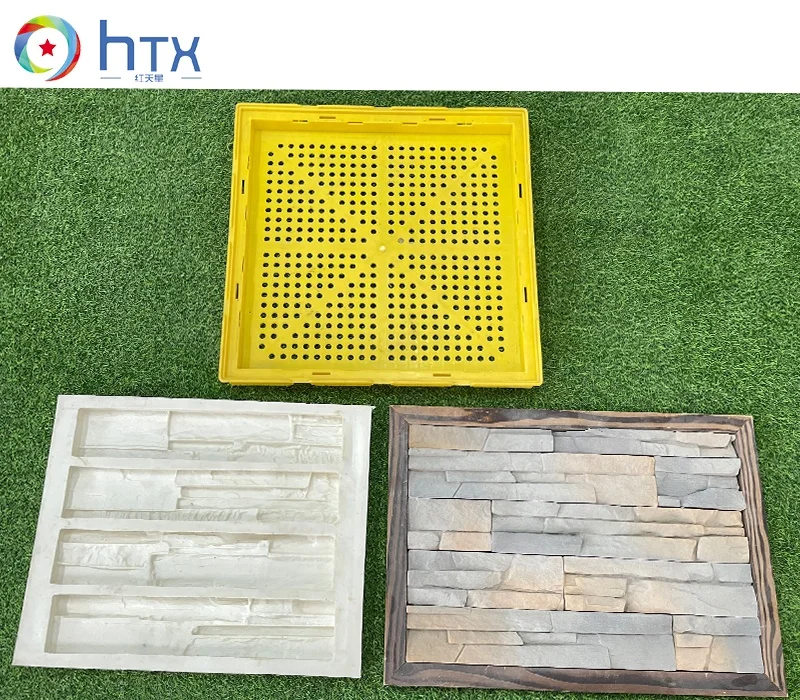 polyurethane concrete cement artificial stone silicone mold