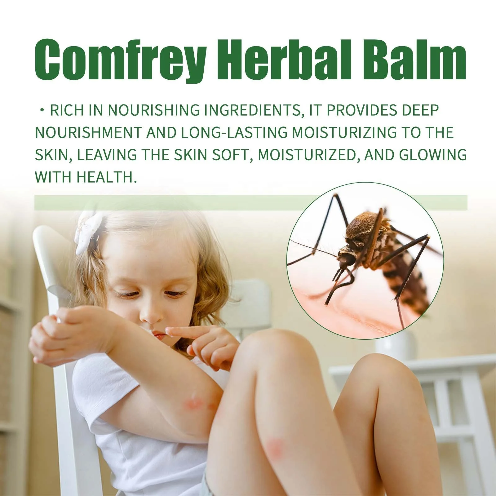factory direct sale mosquito repellent balm anti-mosquito bites herbal ingredients baby products