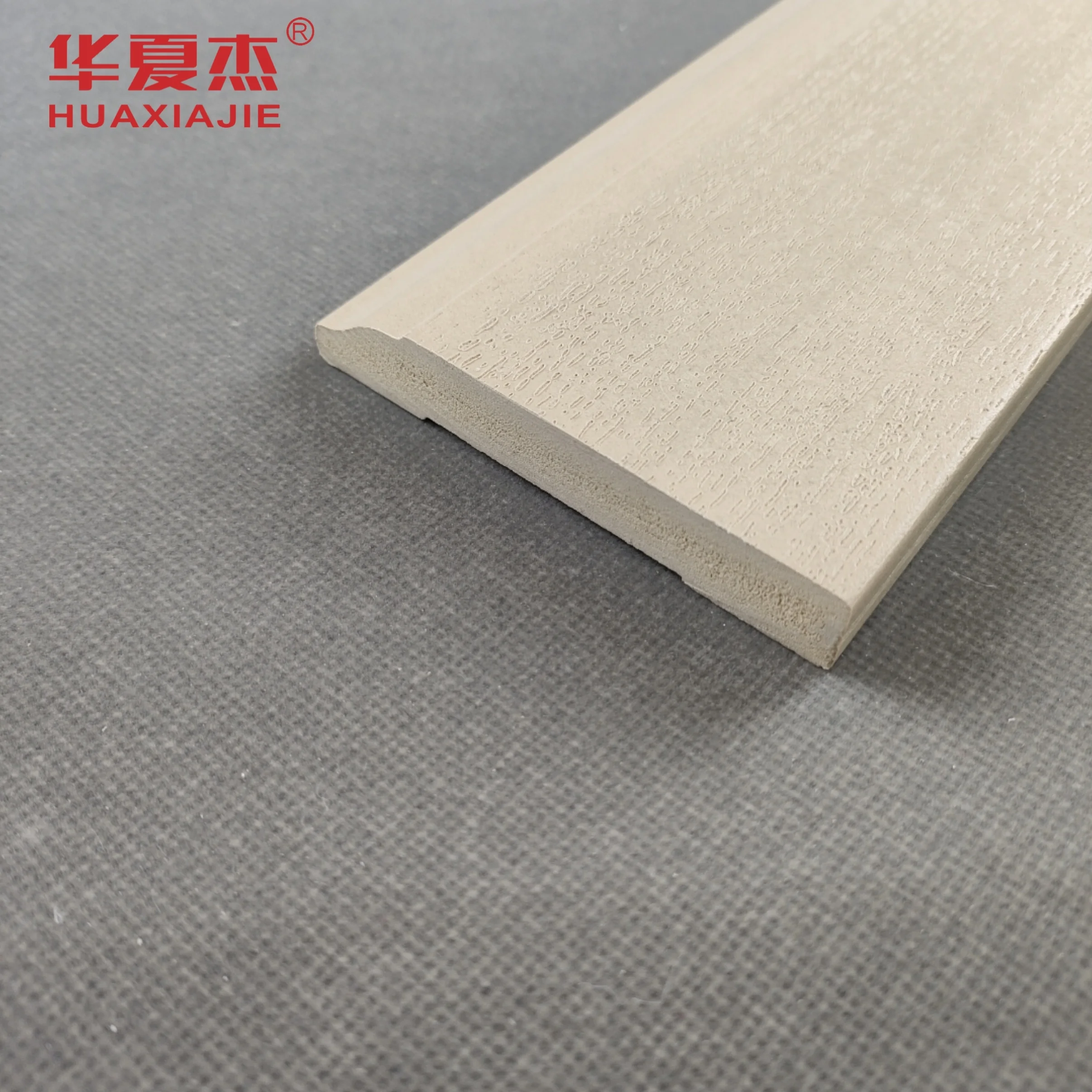 Direct Sales pvc baseboard wpc skirting board WPC architraves  wood grain home decoration