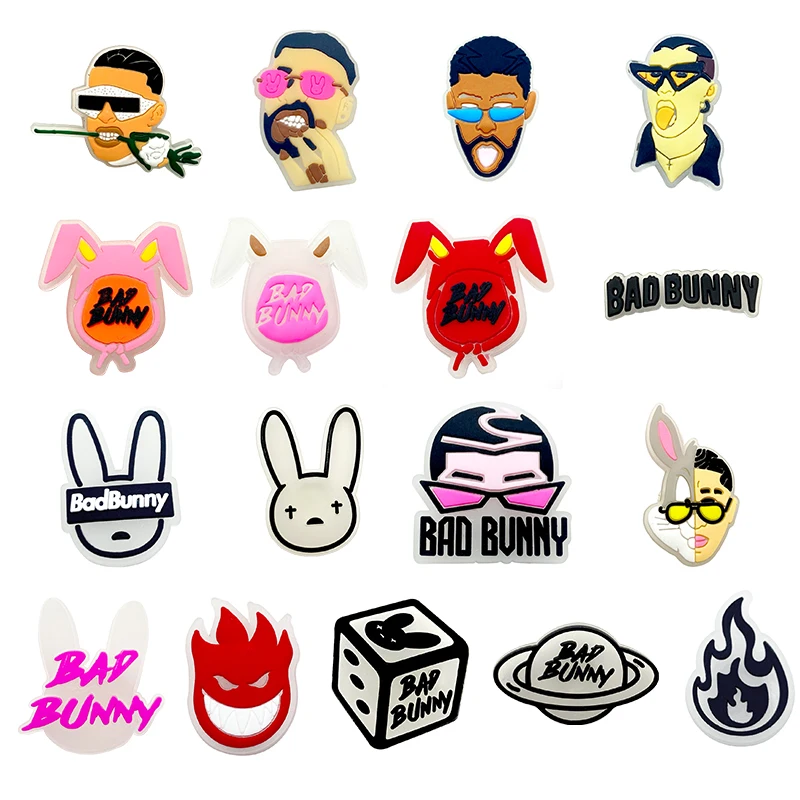 Wholesale Jibz Designer Croc Charms Metal Bling Shoe Charm Brand Charms Designer