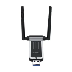 EOM/EDM Hot Selling USB 3.0 1300M Usb Wifi Adapter Wireless Network Adapter 1300 Mbps 500 Meters 5ghz 802.11ac 2.4 / 5 Ghz Wifi