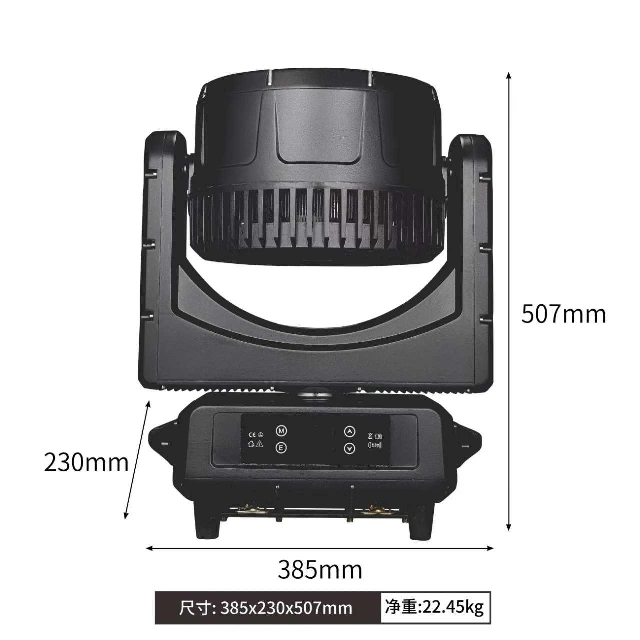 Waterproofing High Power 19 x40W Beam 4in1 Lamp B Eye Bee Eye LED Moving Head Stage Lighting for Dj Bar Performance