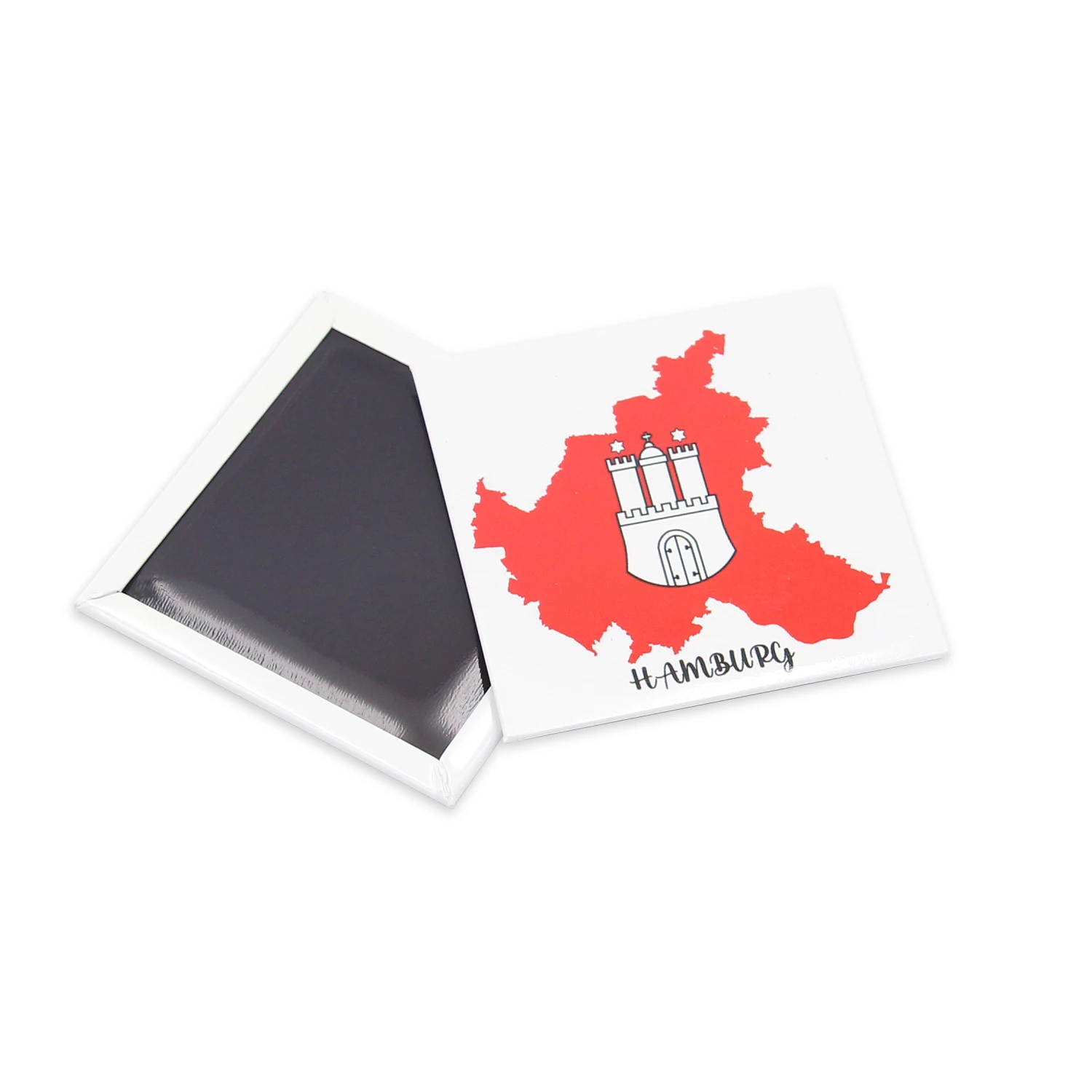 Personalized Customization City Magnets Photo Germany Tin Souvenir Magnets Mit Logo