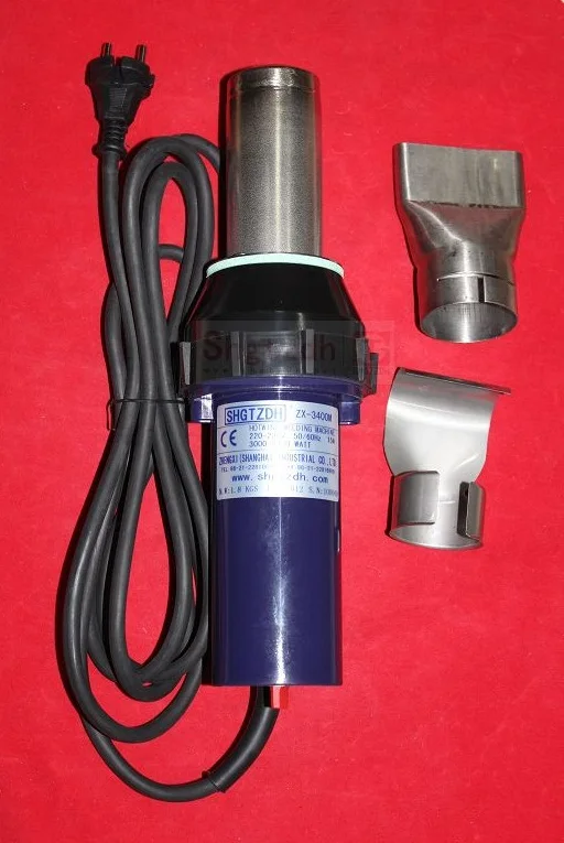 Heat Shrink Tubing Gun Factory 1600W Temperature Adjustable Vinyl Flooring Plastic Hot Air Softening Plastic For Molding Shaping