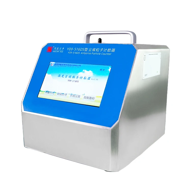 HJCLEAN Y09-516DS 28.3L/Min Touch Screen Laser Airborne Particle Counter