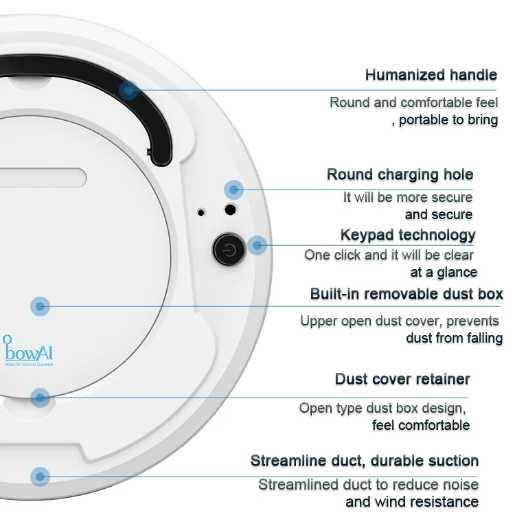 New arrival App control mini professional smart quiet  3 in 1aotomatic  robot vacuum cleaner home use