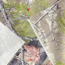 Fancy 230T Twill Oxford Umbrella Digital Printing Pu Coating 2000mm Fabric with WR and Fire Retardant for Tent/tarpaulin