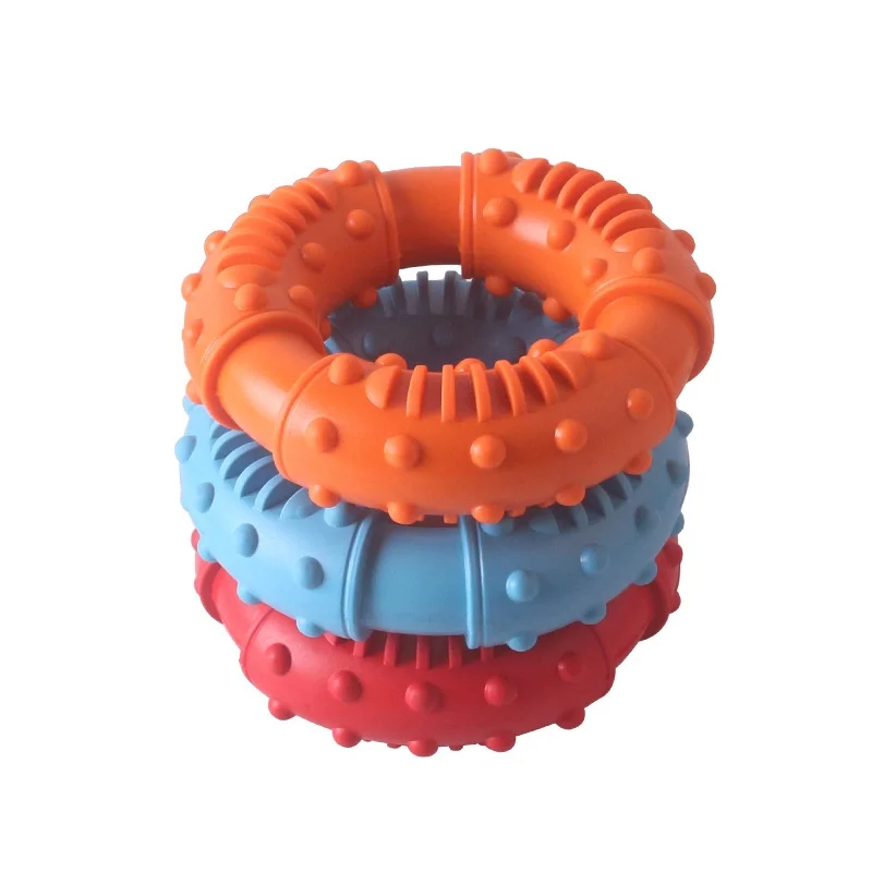 Wholesale Tpr Material Toys Durable Rubber Dog Sweet Circle Pet Chewing Toy Fast Delivery