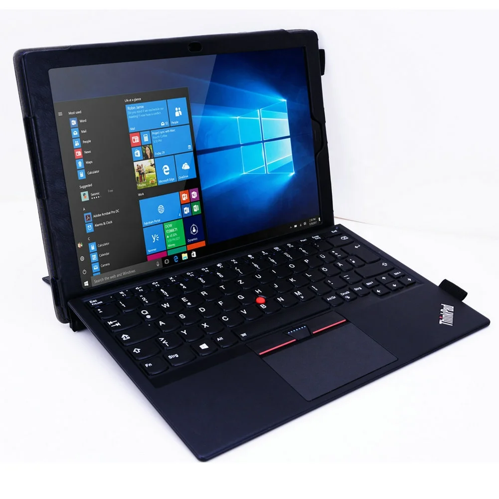 
Ultra Slim PU Leather Case Protector Cover Hybrid Tablet Bag for Lenovo Thinkpad X 1 