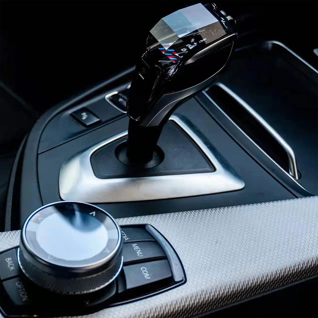 Прозрачная ручка переключения передач для bmw f30, аксессуары для интерьера