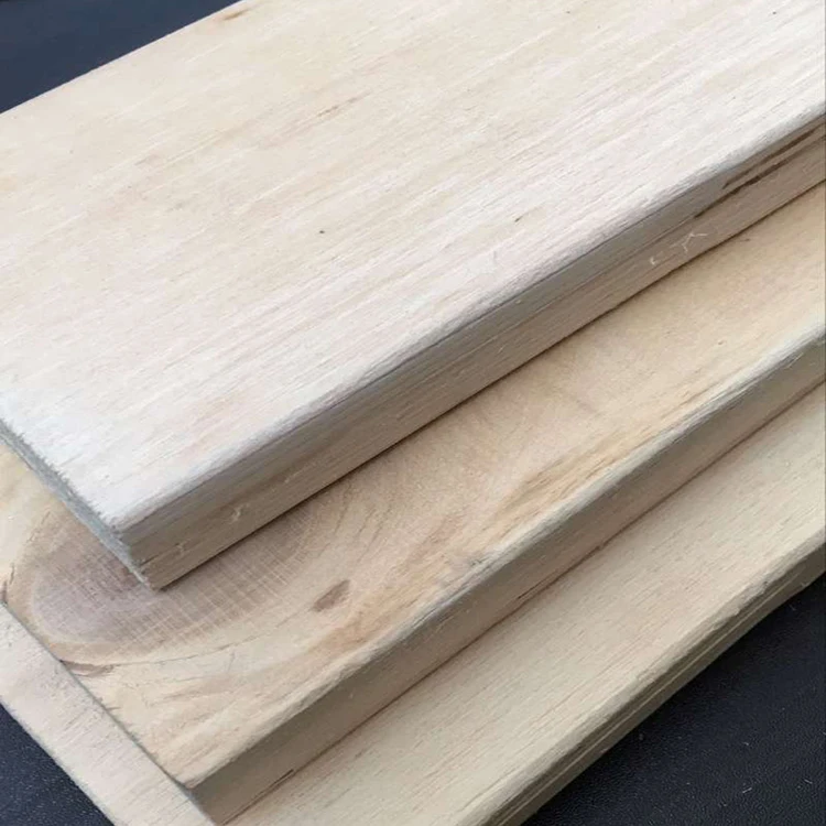 Customized size high quality poplar LVL plywood for LVL door and LVL bed slats