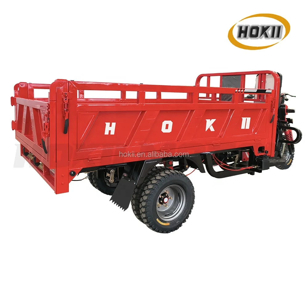 300cc грузовой 3-колесный мотоцикл газовый моторизованный трициклы с двигателем водяным охлаждением