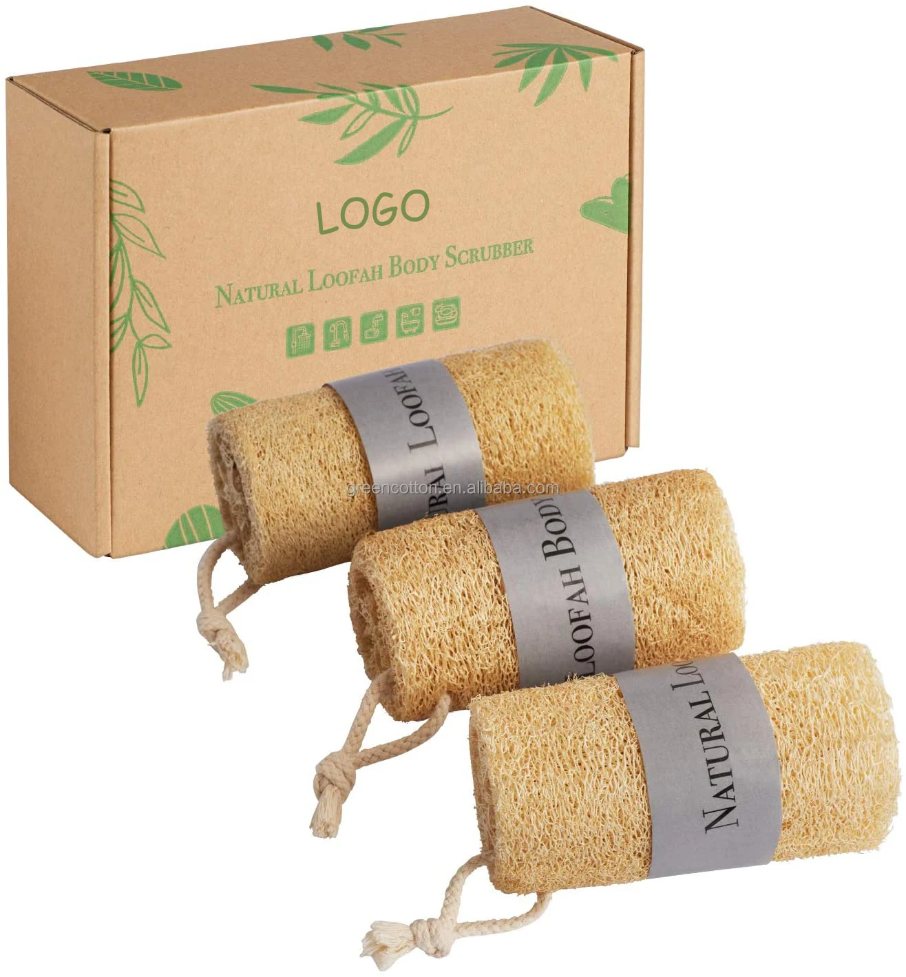  Оптовая продажа 100% биоразлагаемая Экологически чистая губка Luffa натуральная luofah для кухни мытья посуды ванны