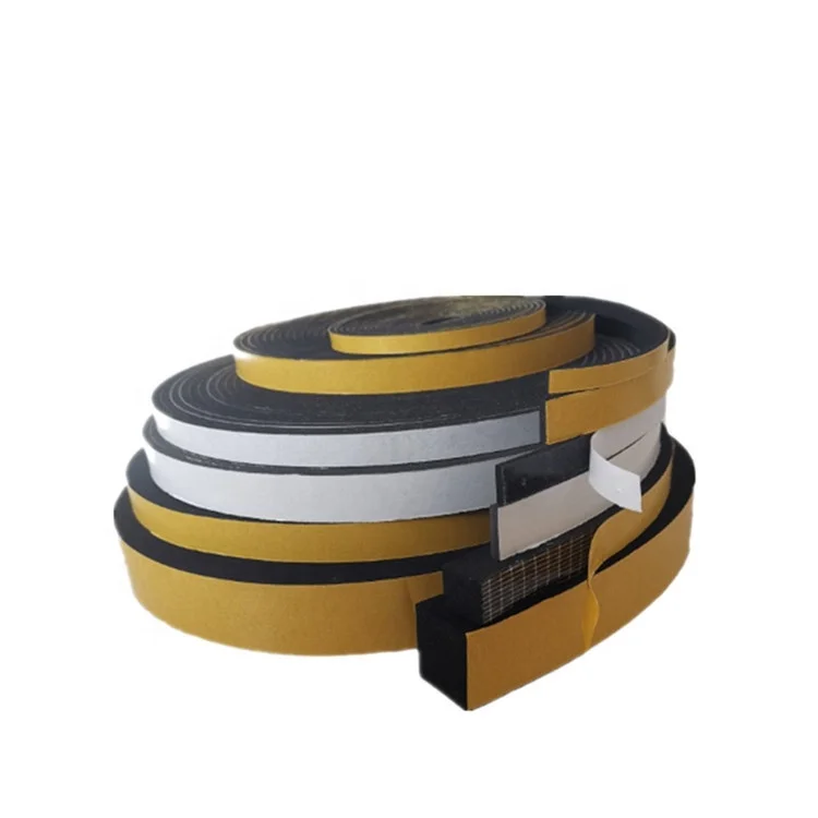 2MM Single Sided Construction Strong density waterproof EPDM Foam Adhesive Tape