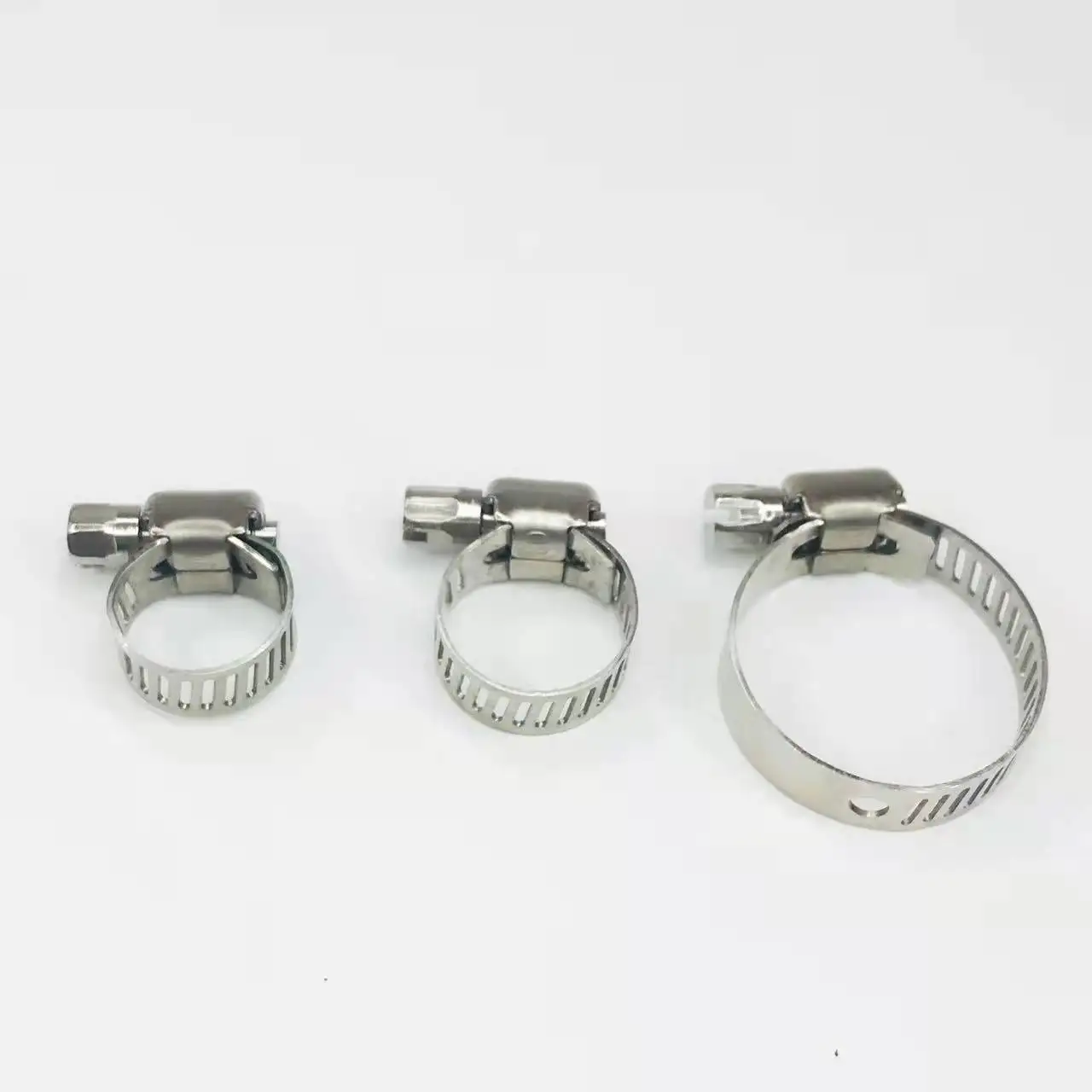 304 Silicone Hose Screw Clamp Throat Hoop Screw Quick Release Stainless Steel Hose Clamp