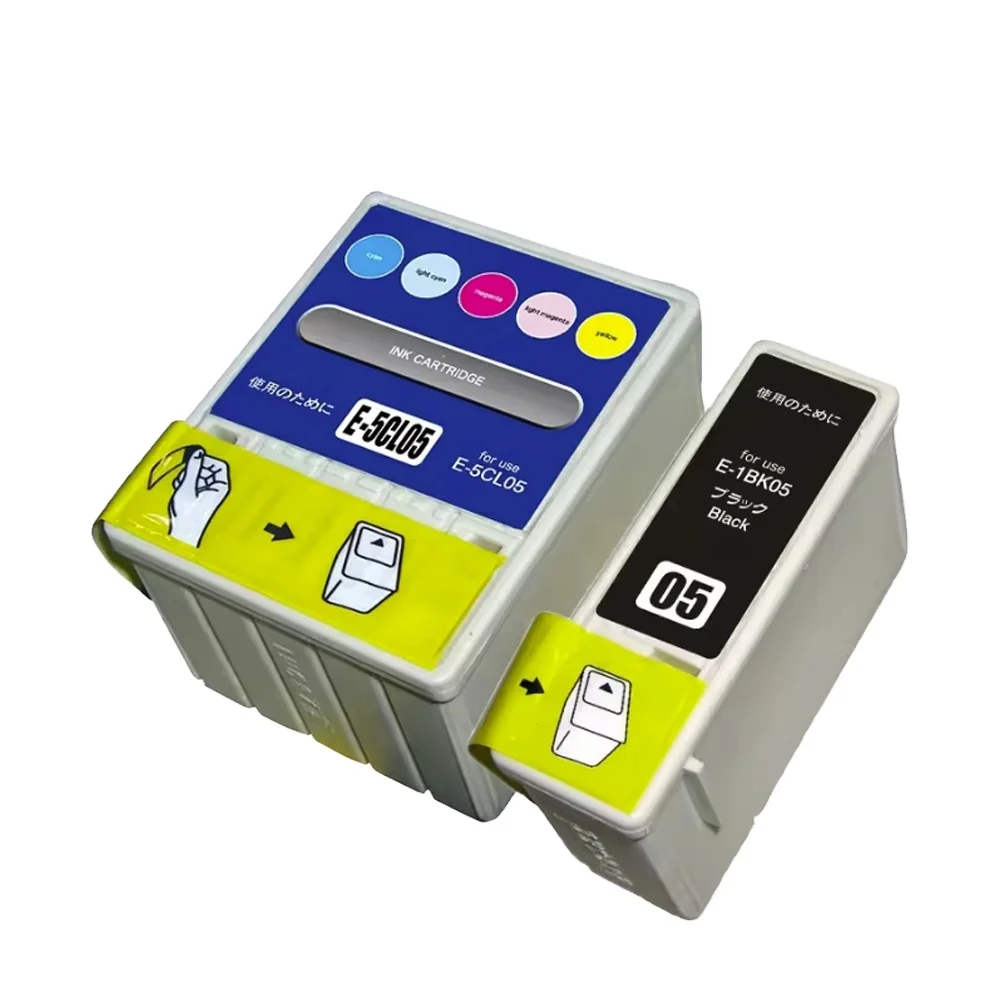 WEL-TRY IC1BK05 IC5CL05 IC5CL06 Премиум совместимый цветной струйный картридж для Epson EM-900C EM-900CN PM-3300C принтера