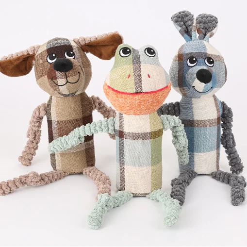 Лидер продаж на Amazon, мягкая игрушка в виде собаки, забавная игрушка в виде собаки, жевательные игрушки для домашних животных