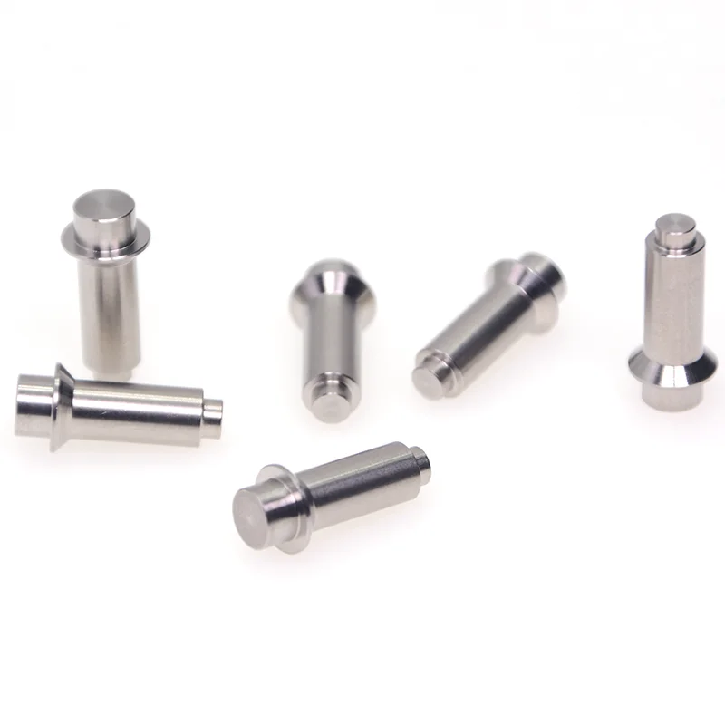 customized stainless steel passivation limited cnc machine price  pom 43g trigger rgb transparent ktt switch axle axis