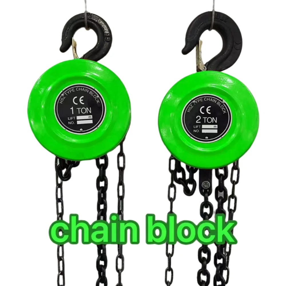 steel shell chain block hoist manual lifting tools hot sale 2 ton hoist crane