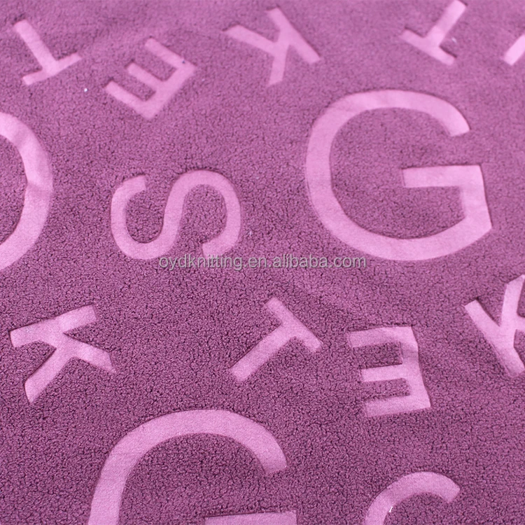 Ouyuanda различные цвета с тиснением Aoli бархат 95 полиэстер 5 спандекс 300 г/м2 трикотажная супер мягкая ткань для платья