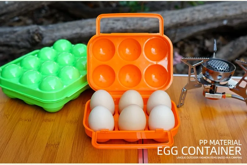 Multi-Size Indoor and Outdoor Egg Storage Organizer Portable Egg Carrier Egg Case