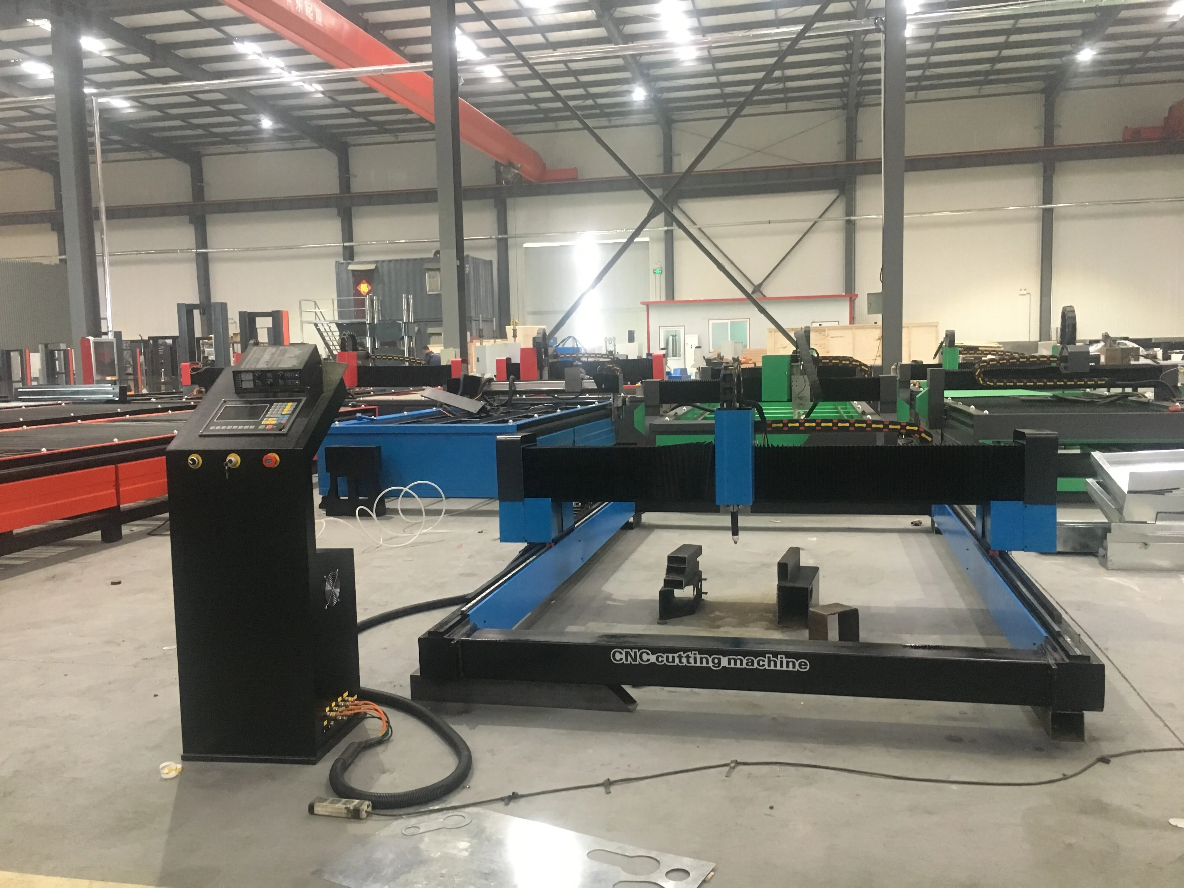 
1530 Small gantry plasma cutter machine for metal 