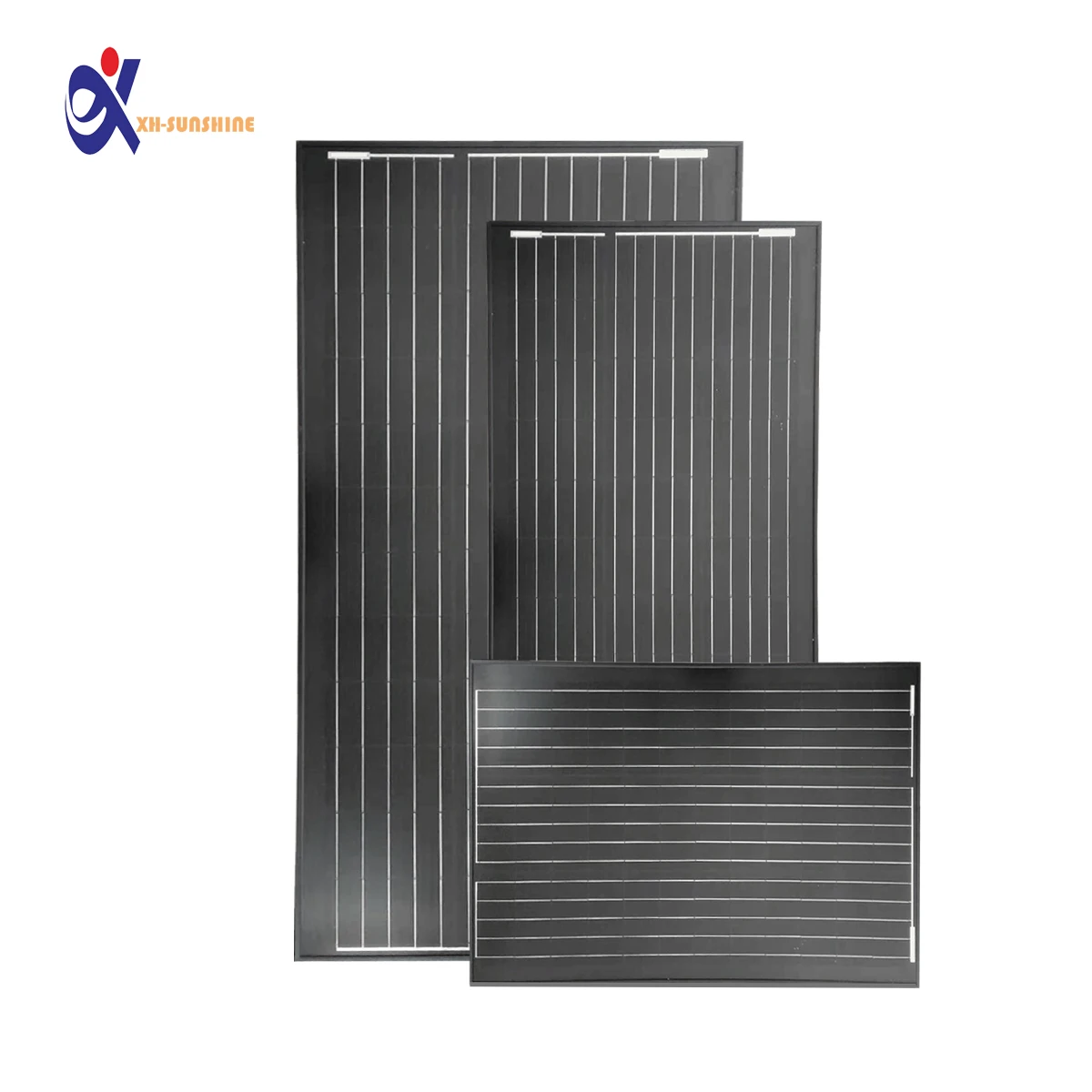 Chine Factery Price Hot Sale All black Monocrystalline 12V solar panel 320w excellent price 150W 200W solar energy systems