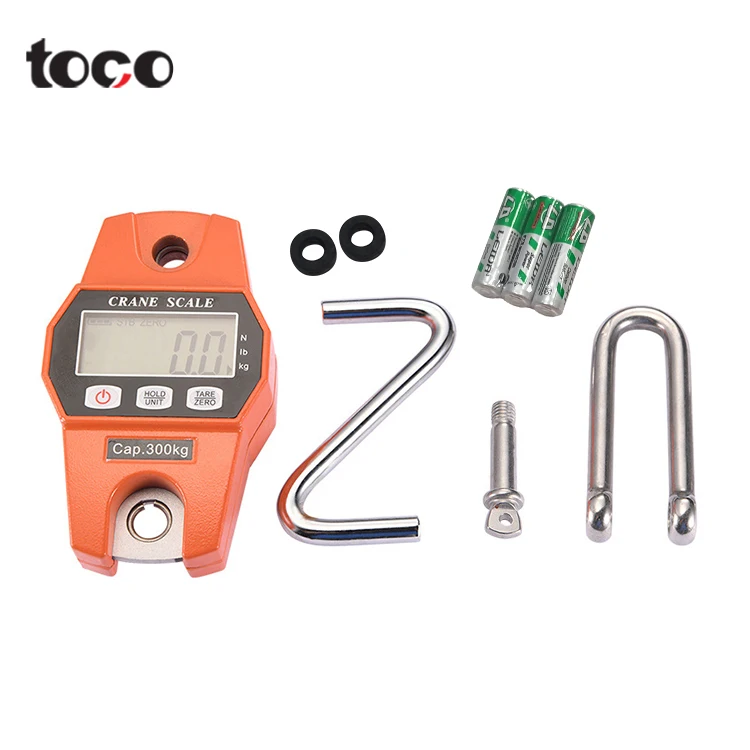 Toco Cheap Industrial Portable Luggage Electronic Weighing Crane Hanging Scale Hunting Sc