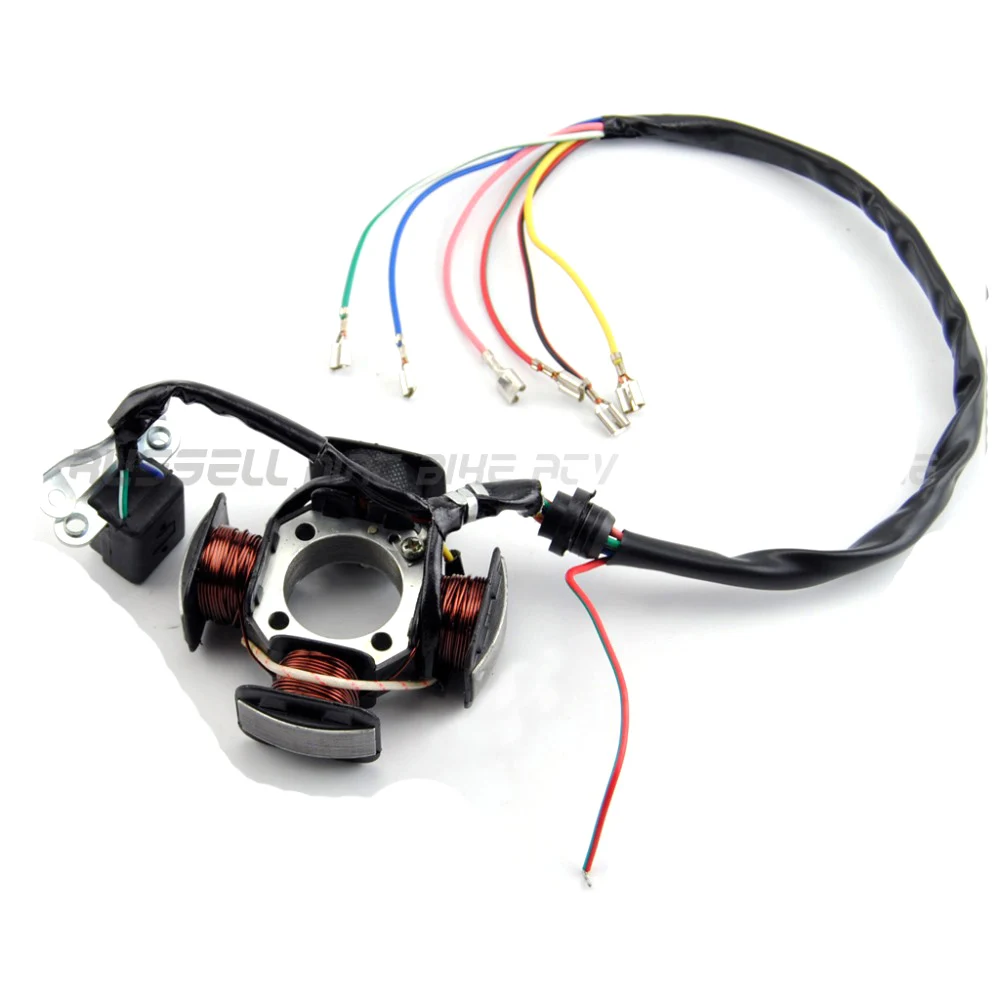 CG125 150CC CB 125 Stator Magneto Coil 4 Pole Plate Ignition Foot Starter for honda