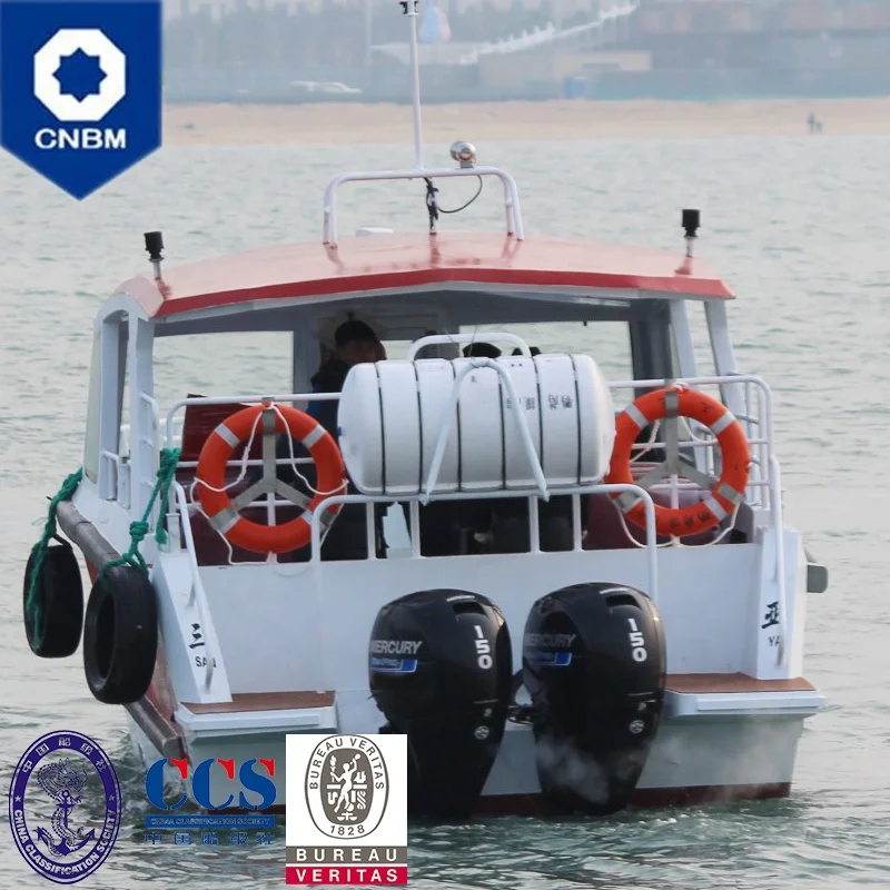 
36ft 20 Seats 30 Knots All Welded Deep V Hull Aluminum High Speed Water Taxi Cruise River Passenger Boats for Sale with Prices 