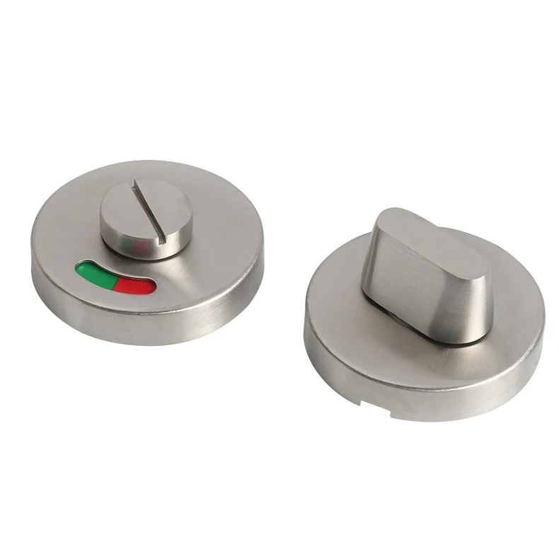 304 stainless steel bathroom toilet cubicles door lock cylinder thumb turn
