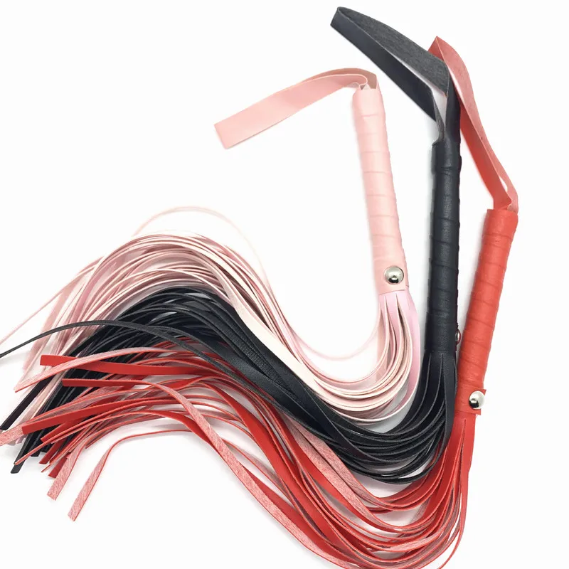 Sexy Bondage sex leather Flogger Flirting Leather Whip Slap Spanking Exotic sm Accessories sex toy