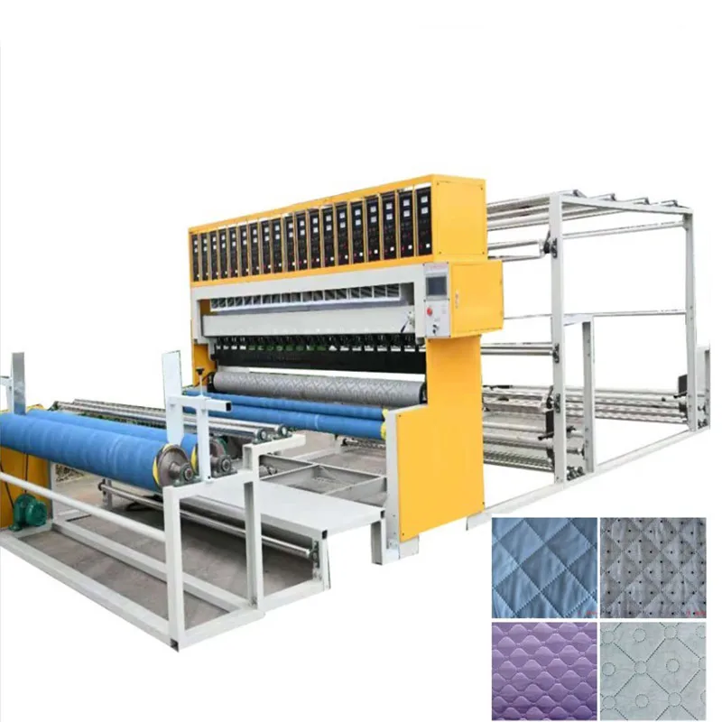 Полностью автоматическая высокоскоростная пневматическая ультразвуковая машина для квилтинга тканевых одеял тиснения