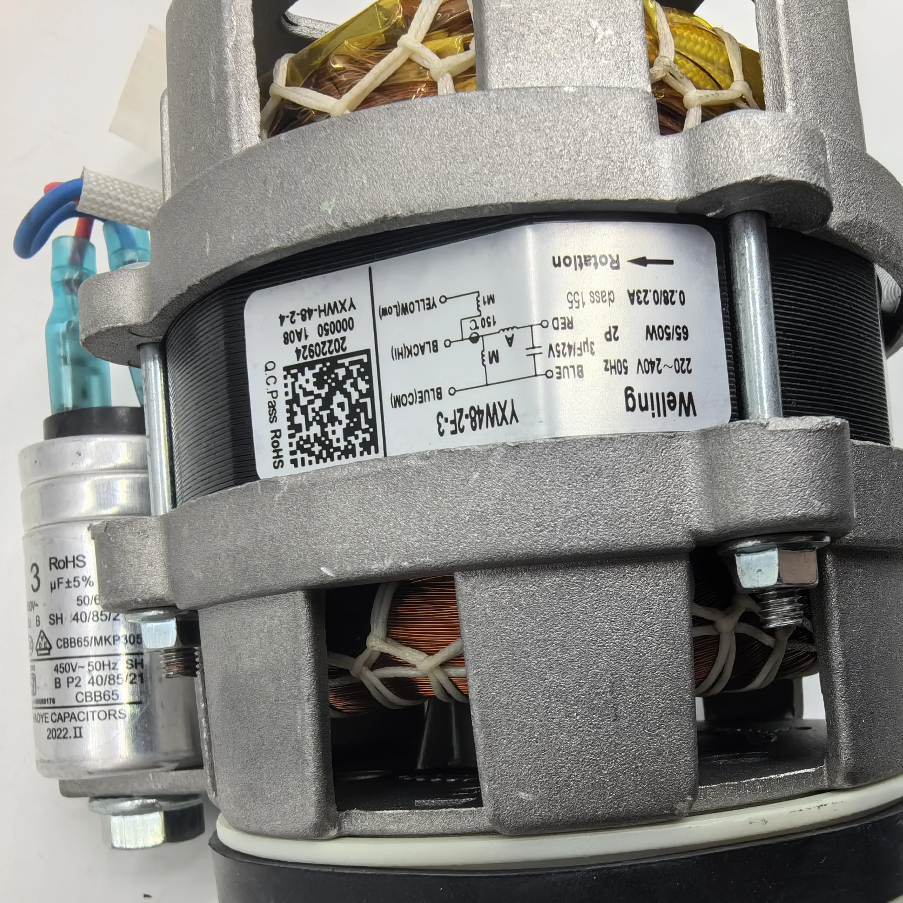 Welling  YXW48-2F-3  Circulation pump for Samsung DD82-01160A dishwasher, Gorenje, Hansa, Korting