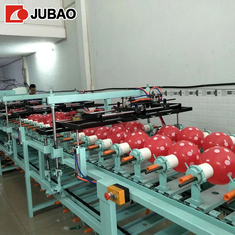 Automatic printing balloon printing machines for printing on balloons